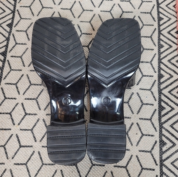 Urban Outfitters  UO Gina Platform Slide Sandals in Black, sz 10 - Picture 9 of 13